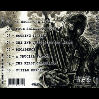 DECAYING To Cross The Line [CD]